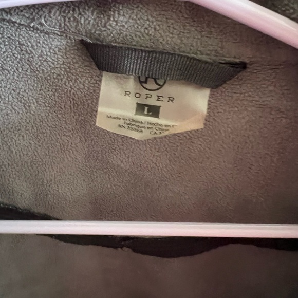 Girl’s Roper Black Softshell Jacket - Picture 5 of 5